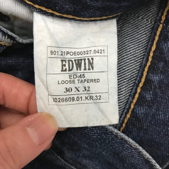 Edwin ED-45 Loose Tapered Selvedge Jean Size 30 - Picture 5 of 15